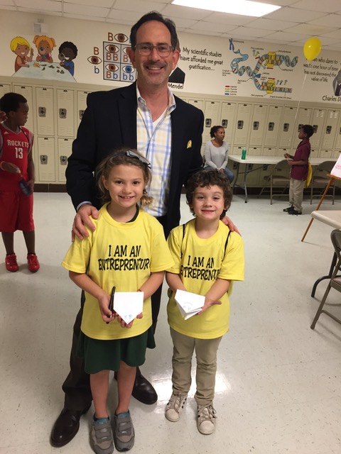 Steven and Lemonade Day Participants